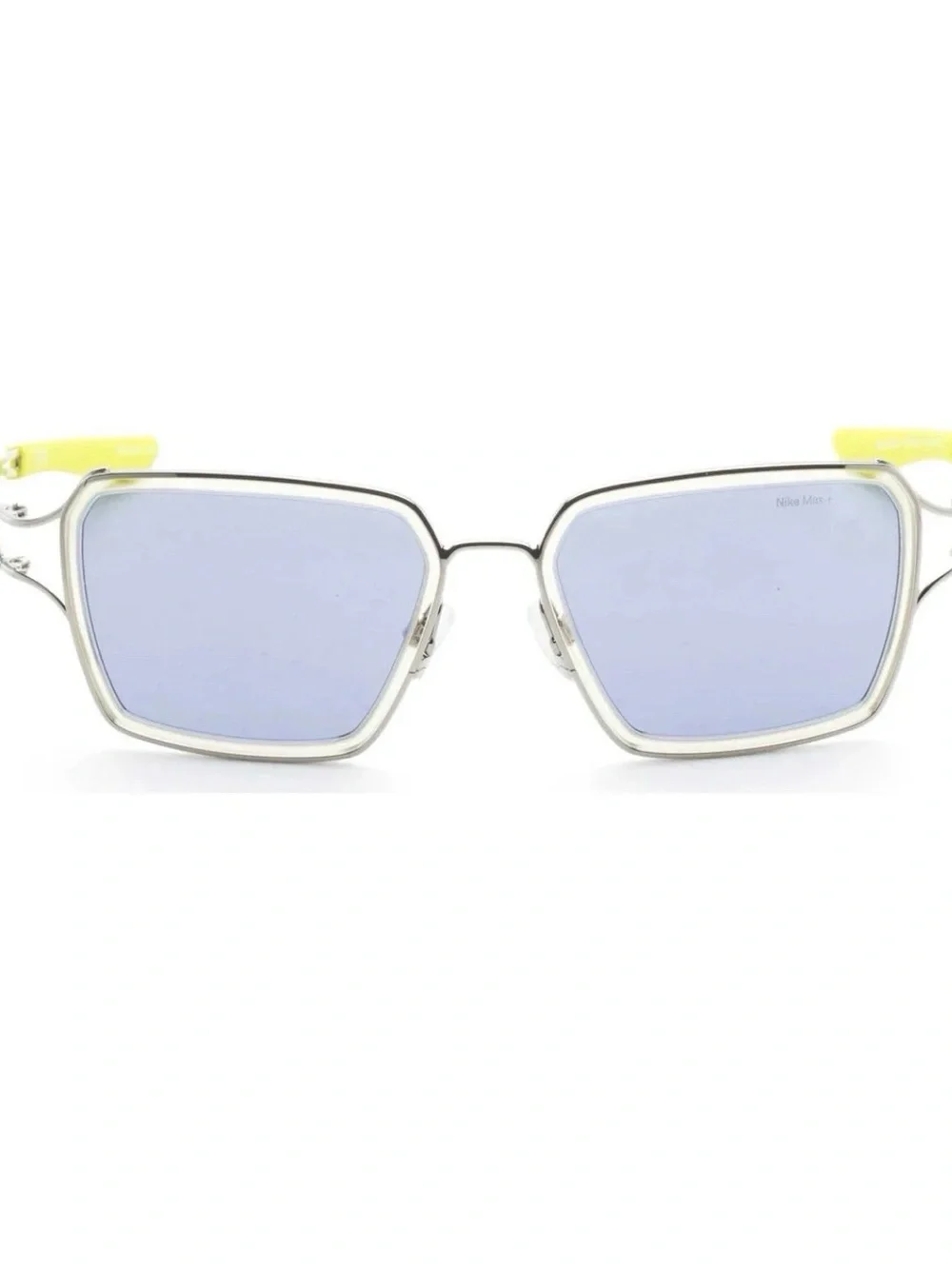 ⚡️Nike Max+ Veil Prism EV24049 Silver Yellow Blue Sunglasses New in Box!⚡️